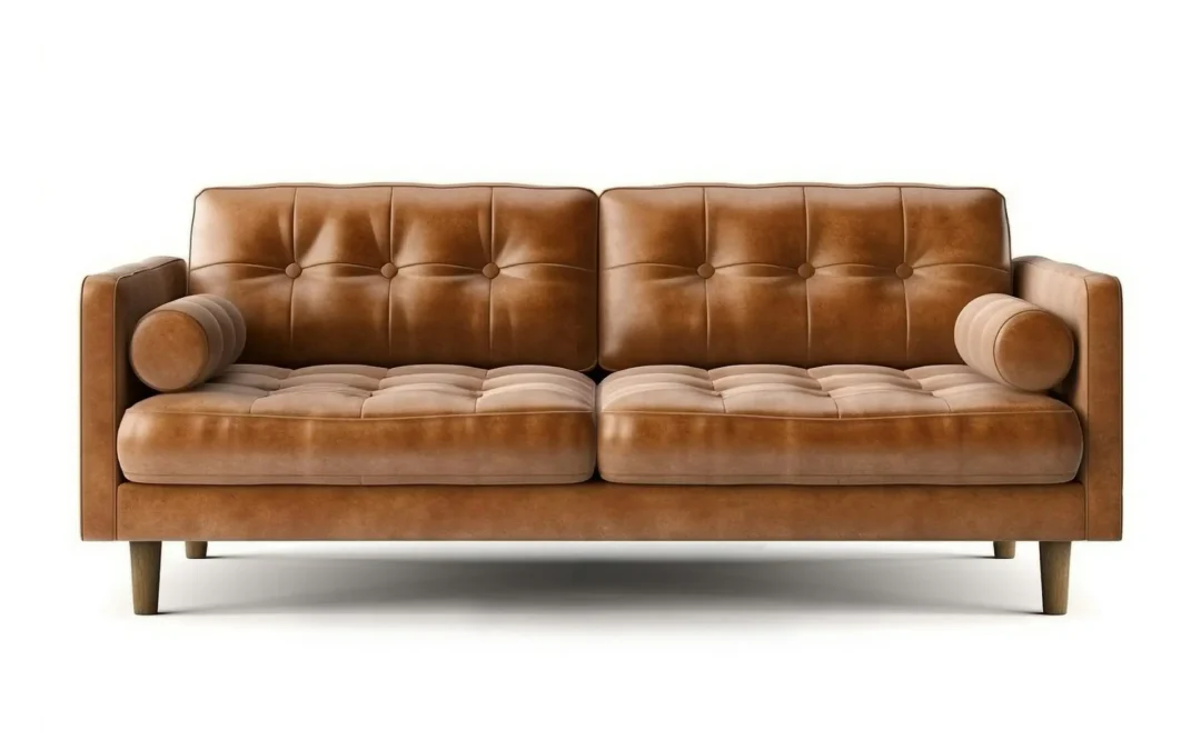 Picture of a couch for the article about how to get rid of a couch in North Carolina.
