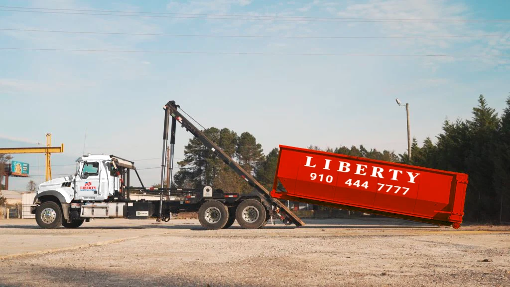 raleigh-commercial-dumpster-rental Wall Recycling Rebrand to Liberty Waste Solutions
