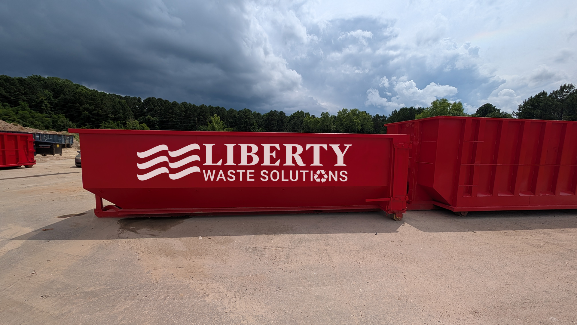 Roll off dumpster